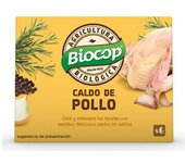 Caldo cubitos pollo Biocop 6x11 g