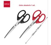 DELI Soft Handle Scissors for Office & Home Use - Durable Sharp Handcraft Scissors for Crafting & Office Supplies