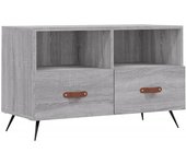 vidaXL Mueble para TV madera contrachapada 80x36x50 cm, Mueble de Salon, Mueble TV, Mueble TV salon, Mesa de TV, Mueble tele