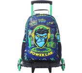 Totto Mochila infantil ruedas Kong Lab -Dimensiones:33 x 47.5 x 16 cm-Material: Poliester