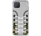 Tumundosmartphone Funda Silicona Antigolpes para Oppo Reno 4Z 5G diseño Zapatillas 08 Dibujos