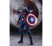 Figura tamashi nations capitan america john walker marvel the falcon and the winter soldier s.