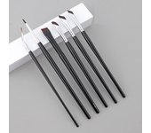 Upgrade Blade Eyeliner Ultra Thin Fine Angle Flat Eyebrow Brush Under The Eyes Place Makeup Brush Precise Detail Brush