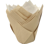 Cápsulas Tulipán Cafe para Muffins - Decoración Dulce (Paquete de 100)