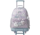 Totto Mochila infantil ruedas Kawi -Dimensiones:32.5 x 47 x 19 cm-Material:Poliester
