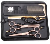 5,5 pulgadas Tijeras de Corte de pelo, adelgazamiento del Cabello/Tijeras de texturización para peluquería o uso en el hogar