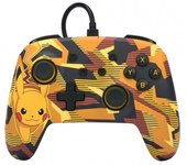 Powera mando con cable enhanced para nintendo switch - camo storm pikachu