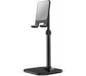 Soporte para móvil o tablet DCU Ajustable Negro