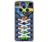 Funda Silicona Antigolpes para Oppo Reno 12F 4G / 12 F 5G diseño Zapatillas 14 Dibujos