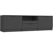 vidaXL Mueble de TV madera contrachapada 140x35x40 cm, Mueble de Salon, Mueble TV, Mueble TV salon, Mesa de TV, Mueble tele
