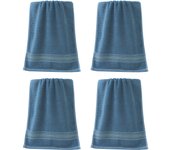 Verde Toalla Juego de Toallas de 4 Piezas - Juego de Baño