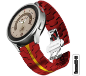 22mm 20mm Titanium Color Strap For Huawei Watch 4 Pro GT3 46mm For Samsung Galaxy Watch 5 Pro 45mm Gear S3 Stainless Steel Band