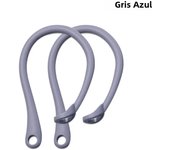 1 Pair Silicone Anti-lost Ear Hook for Apple AirPods 1 2 3 Pro Sports Anti-drop Ear Hook Wireless Earphone Ear Hook White Black