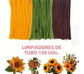 150/300pcs Pipe Cleaners Chenille Stem Craft Flower Supplies,  3 Colors Pipe Cleaners Set for DIY Art and Craft Decorations