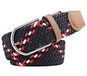 Belt Canvas 23 Patterns Size W26-w36 Stretch Adjustable Length