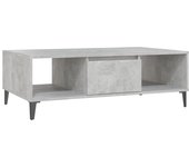vidaXL Mesa de centro madera contrachapada 103,5x60x35 cm Blanco, Negro, Gris Mesita de Salón o Comedor o Auxiliar Mesa de Café Meuble Salón