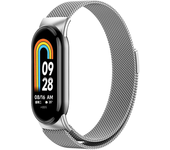 Replacement Straps for Xiaomi Mi Band 8 NFC Metal magnetic wristband Miband8 smartwatch Milanese Loop bracelet for smart band 8