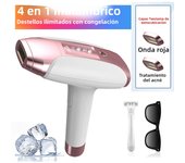 Wireless 4-in-1 Laser Epilator Laser Hot Sell Permanent IPL Photoepilator Hair Removal Painless Electric Epilator Machine