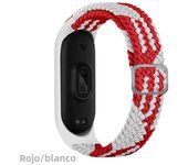 Bracelet for Mi band 7 Strap Elastic adjustable Nylon Braided Miband4 miband 5 correa Wristband xiaomi Mi band 3 5 4 6 strap