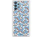 Funda original compatible con Samsung Galaxy A32 - Hello Kitty Arcoiris y Poses