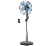Rowenta ventilador de pieTurbo Silence Extreme, modo ultrasilencioso, función turbo, modo decrescendo, temporizador hasta 8 hs, altura ajustable y oscilación automática, VU5670F2