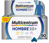 MULTICENTRUM HOMBRE 50+ 90 COMPRIMIDOS