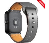 20mm 22mm Leather Strap for Samsung Galaxy Watch 7/6/5/4 40 44mm Amazfit Bip 5/Bip 3 pro/GTS/GTR 4 Bracelet Xiaomi Redmi strap