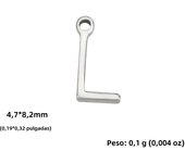 Cazador Stainless Steel Capital Letter DIY Charms for Jewelry Gold Color 26 A-Z Alphabet Pendant for Necklace Bracelet Wholesale