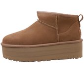 UGG Classic Ultra Mini Platform Botines Con Plataforma Mujer Cuero