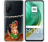 Tumundosmartphone Funda Gel Transparente para Xiaomi Mi 10T / 10T Pro diseño Suricata Dibujos