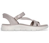 Skechers | Mujer | Sandalias Go Walk Flex taupe