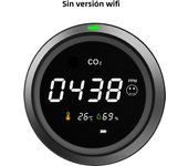GIRIER Tuya Smart CO2 Detector, WiFi Carbon Dioxide Monitor with LCD Display, Indoor Air Quality Meter, 3-in-1 Sensor TH/RH/CO2