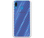 Funda compatible con Samsung Galaxy A30 - Lunares violeta