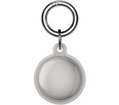 Ociodual Funda Protectora TPU Flexible Llavero Antigolpes 360 Compatible con AirTag Gris Cubierta Antiperdida Sumergible