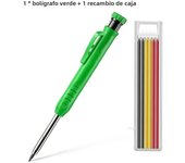 Solid Carpenter Pencil Set Mechanical Pencil 3 Colors Refill Carpentry Marking Scriber Construction Tools Woodworking Tools