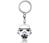 Llavero Pocket POP Star Wars StormtrooperFigura  Coleccionable - Idea de Regalo- Mercancia Oficial - Juguetes para Niños y Adultos - Movies Fans - Muñeco para Coleccionistas y Exposición