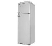Evvo 210 EvvoFrigorífico combi 2 puertas Retro Diseño Vintage Less Frost Capacidad Frigorífico 242L y Congelador 70L