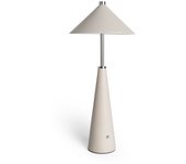 Ledkia Lámpara de Mesa LED Portátil Cuero  con Batería USB Recargable Tyu Tule Amarillo