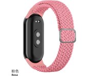 Braided Strap for Xiaomi Mi Band 8 Elastic Nylon Solo Loop Adjustable Watchbands Replacement correa bracelet for Miband 8 NFC