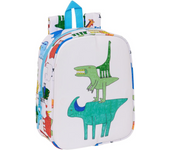 Mochila Guarderia Adapt.Carro Intercambi Algo De Jaime 22X27X10Cm (Safta 612402232)
