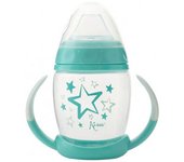 Kiokids Taza De Aprendizaje Step 1 dentición silicona 270 ml