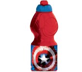 C.A - Botella de agua con dibujos, 400 ml, reutilizable y libre de BPA - ¡Hidrátate con estilo y sin preocupaciones!