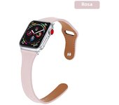 Slim Leather Strap for Apple Watch Band Ultra 49mm 8 41mm 45mm 7 SE 654321 44mm Women Bracelet Loop for iwatch series 42mm 40mm