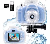 Nueva cámara digital C3c impermeable para niños, regalo, mini cámara réflex digital, cámara deportiva impermeable, juguete