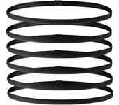 6/12pcs Non-Slip Elastic Sport Headband Candy color Stretchy Hair Band Sports Yoga Running Headband For Women Girls