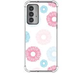 Funda Silicona Antigolpes para Motorola Edge 20 diseño Flores 06 Dibujos
