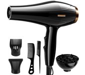 Professional Ionic 5000W Hair Dryer Curg Diffuser Nozzle With Comb, 40 Million Negative Ions Anti-Frizz, Suitable For Home Use 3