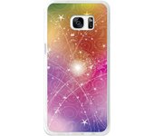 Tumundosmartphone Funda Gel Tpu para Samsung Galaxy S7 Edge Diseño Abstracto Dibujos