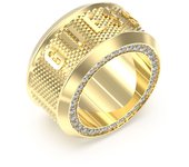 Guess Anillo de acero JUMR05016JWYG64 , para Hombre