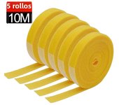 20/2m Nylon Plant Ties Resealable Cable Ties Self Adhesive Plant Fastener Tape For Support Grape Vines Tomato Garden Tooll